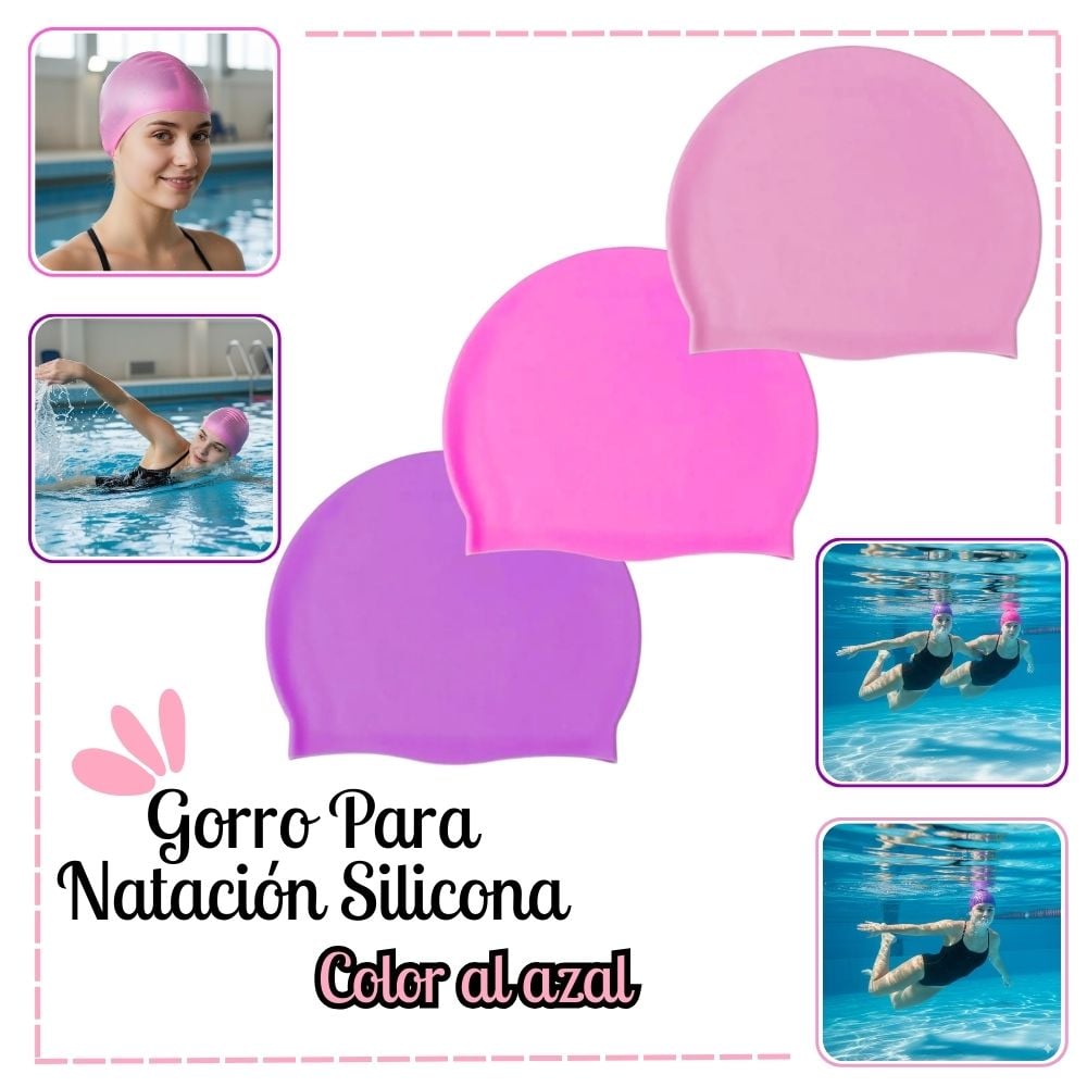 GORRO NATACIÓN SILICONA -RM - 1