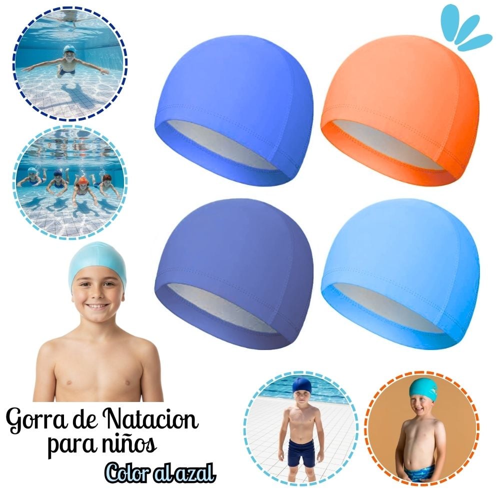 GORRO NATACIÓN TF2325 LICRA NIÑOS ANC - 1