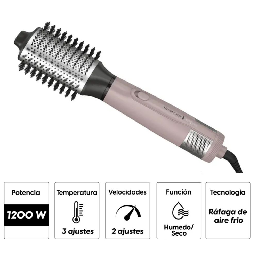 CEPILLO SECADOR REMINGTON WET2STYLE VOLUMINIZADOR - 4