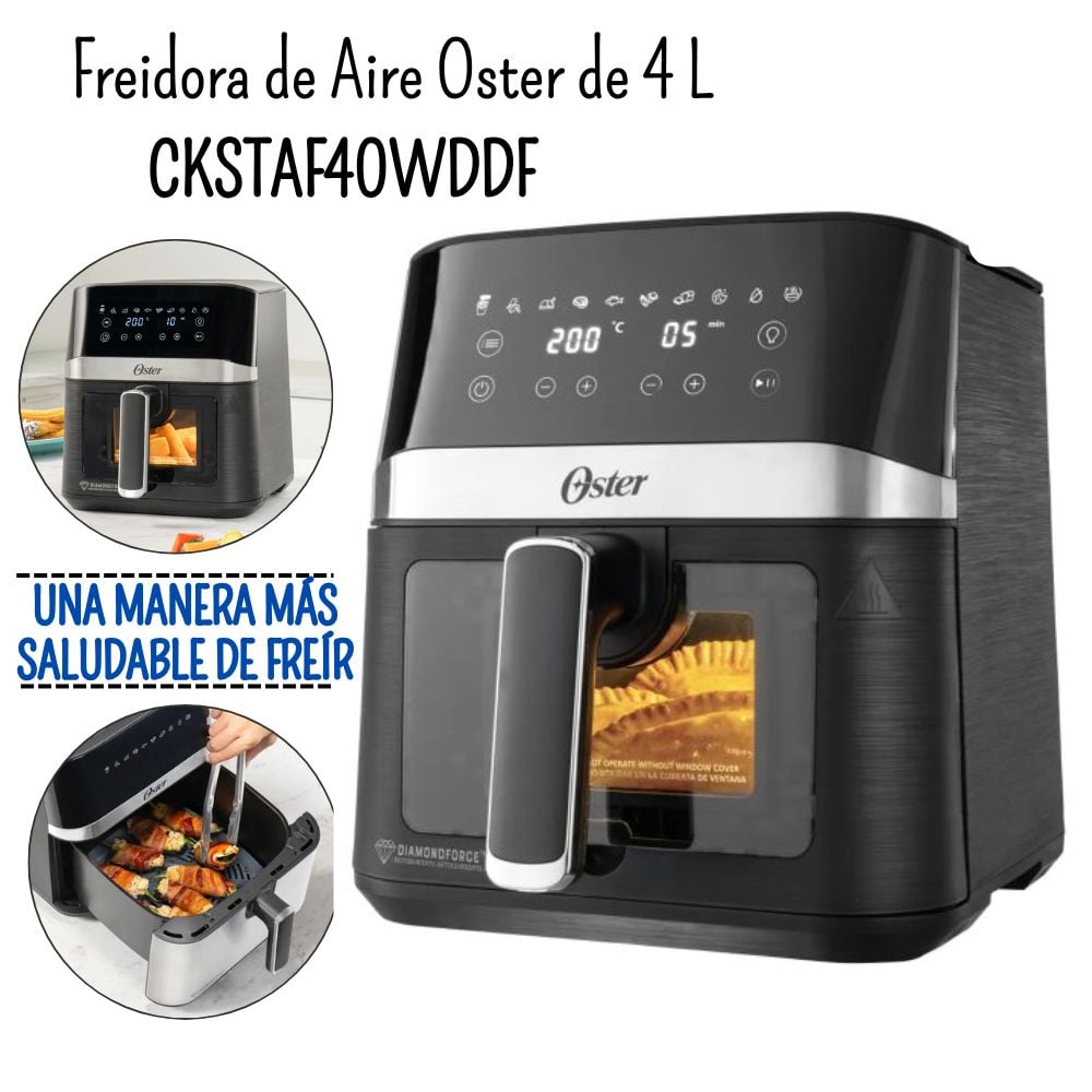 FREIDORA DE AIRE DIGITAL OSTER DE 4LT CKSTAF40WDDF - 1