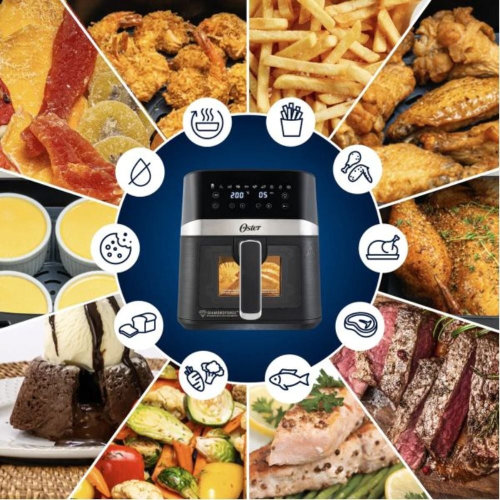 FREIDORA DE AIRE DIGITAL OSTER DE 4LT CKSTAF40WDDF - 6