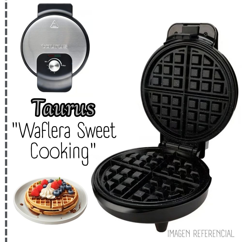 WAFLERA TAURUS SWEET COOKING WAFFLE MAKER - 1