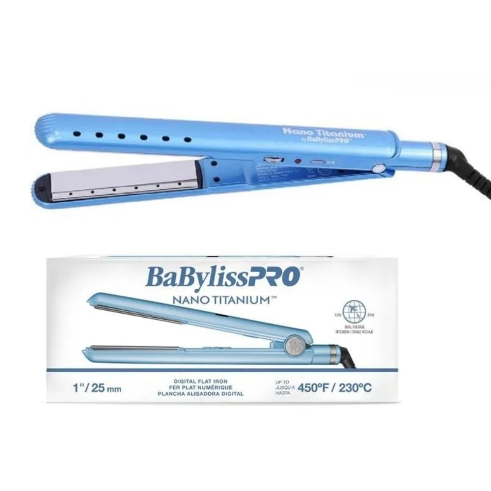 PLANCHA BABYLISS WET DRY 25 M + CEPILLO + TERMO PROTECTOR - BABNT9564TPE-TC - 2
