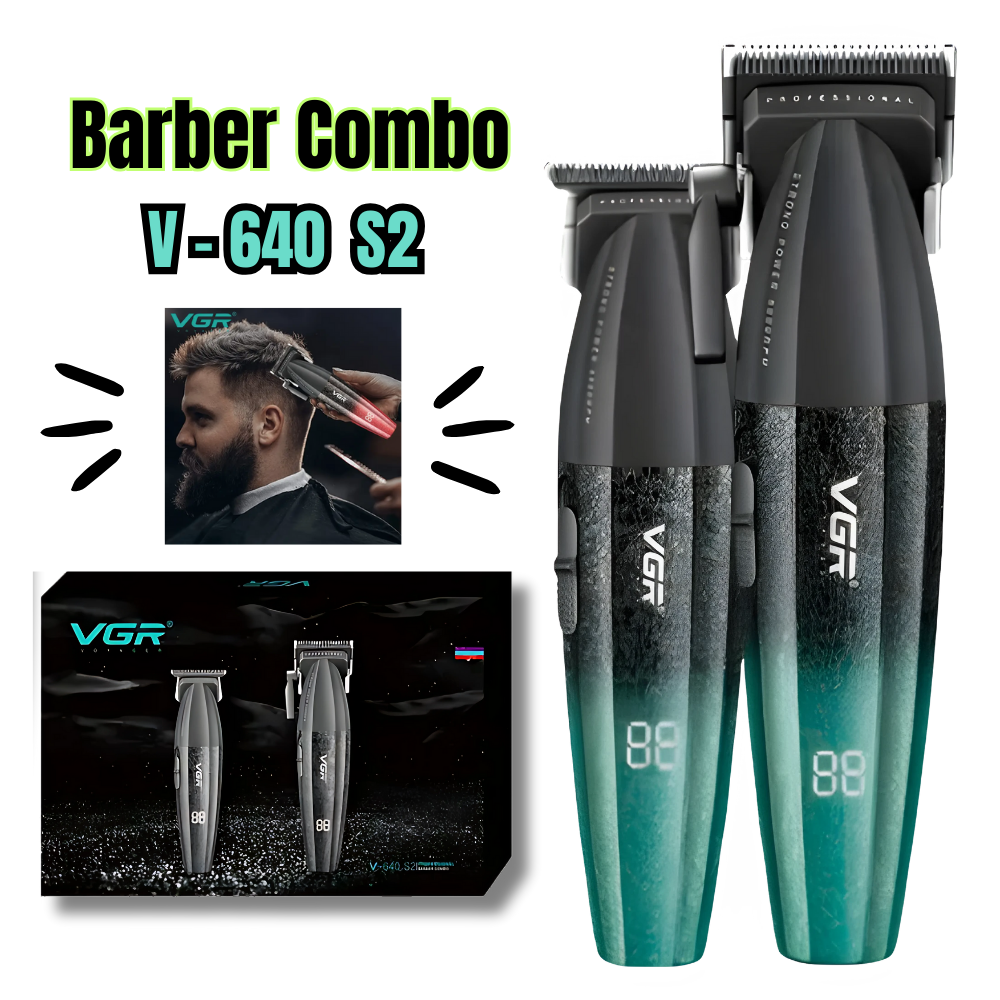 COMBO BABER VGR TRIMMER + CLIPPER V-640 S2 - 1