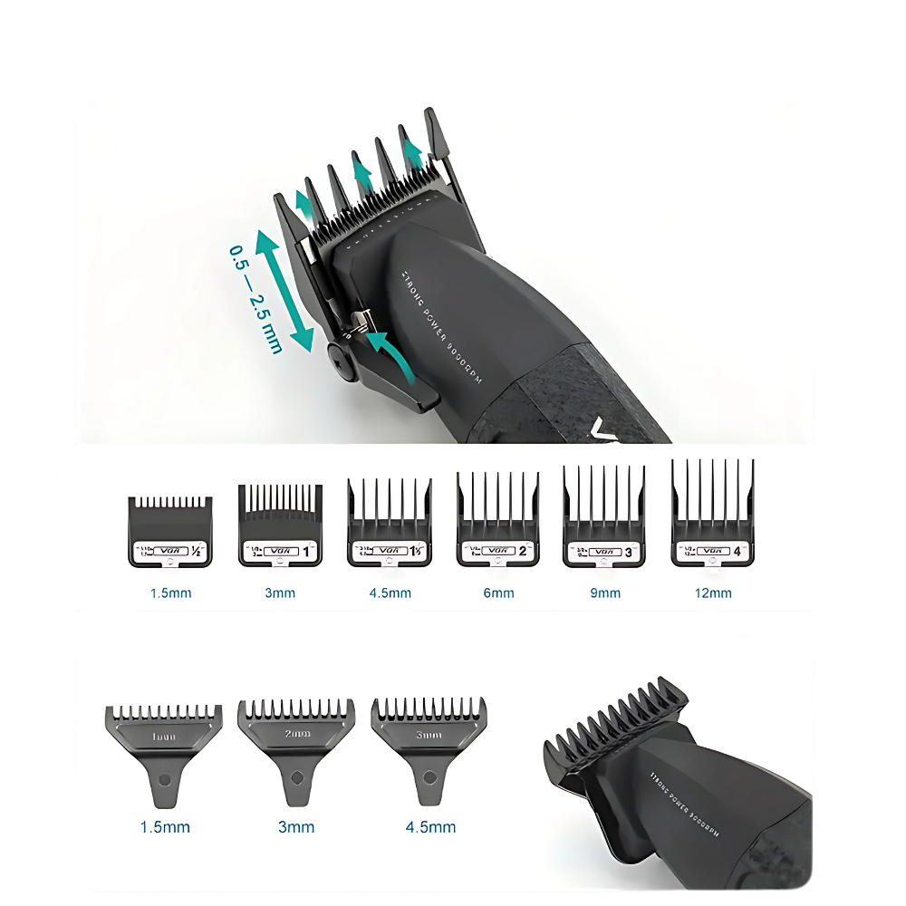 COMBO BABER VGR TRIMMER + CLIPPER V-640 S2 - 2