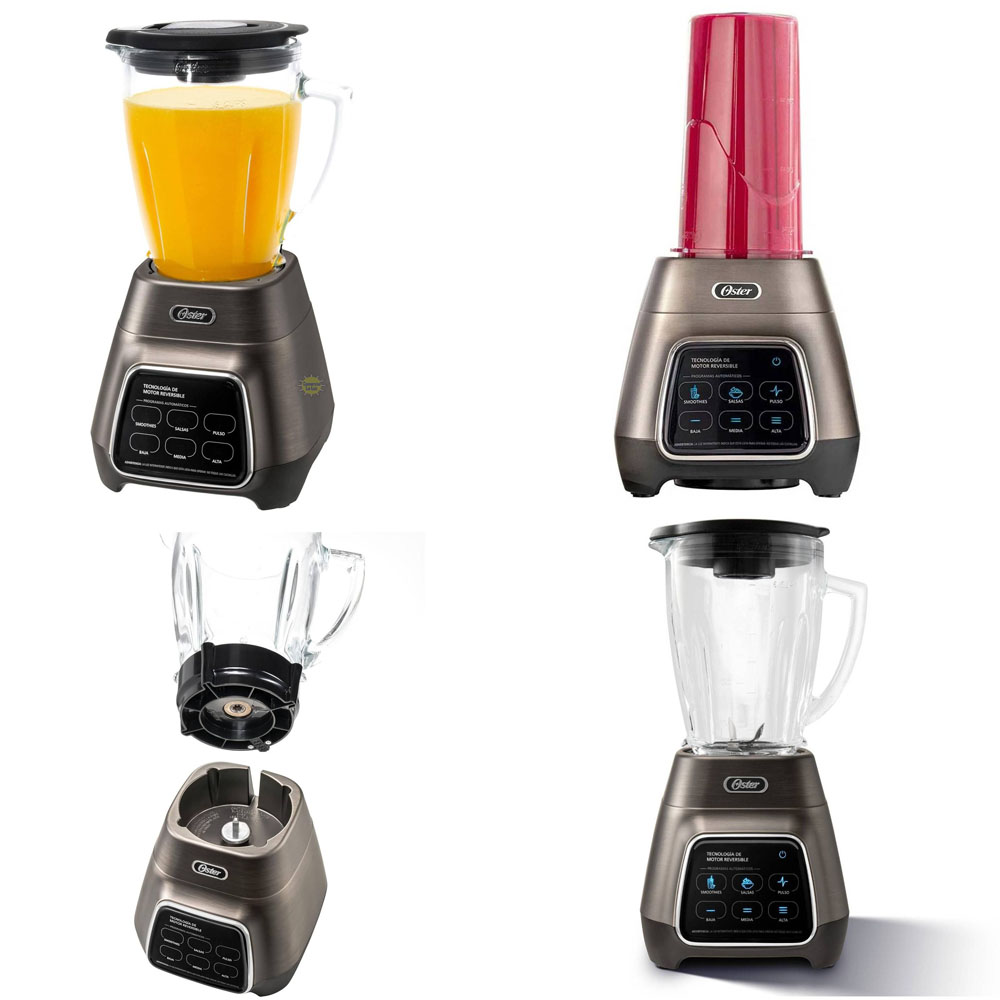 LICUADORA OSTER 1.5L CON TECNOLOGÍA REVERSIBLE + VASO - BLSTPYG1312XBG - 5