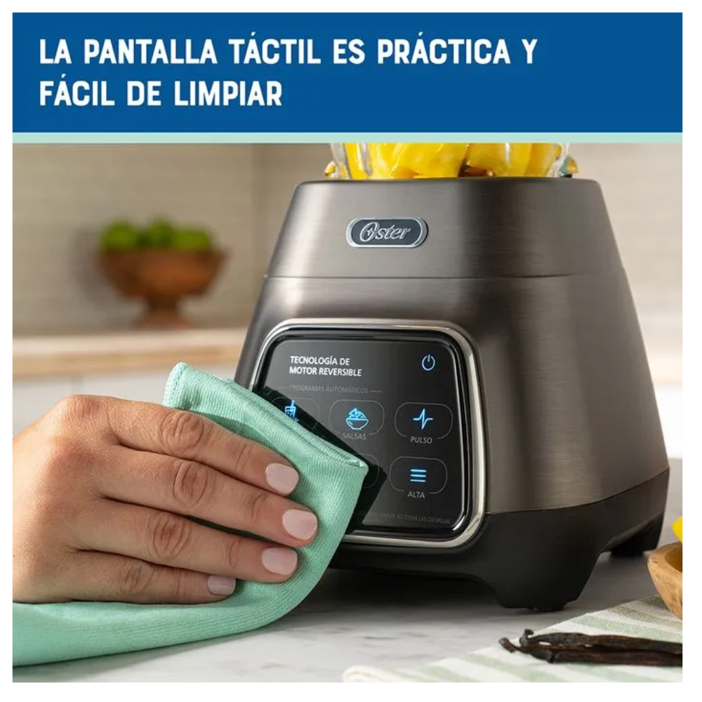 LICUADORA OSTER 1.5L CON TECNOLOGÍA REVERSIBLE + VASO - BLSTPYG1312XBG - 9
