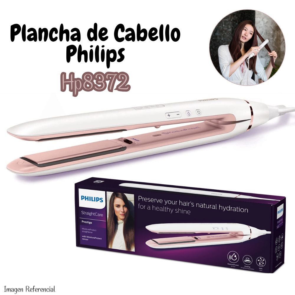 PLANCHA DE CABELLO STRAIGHTCARE PHILIPS – HP8372 - 1