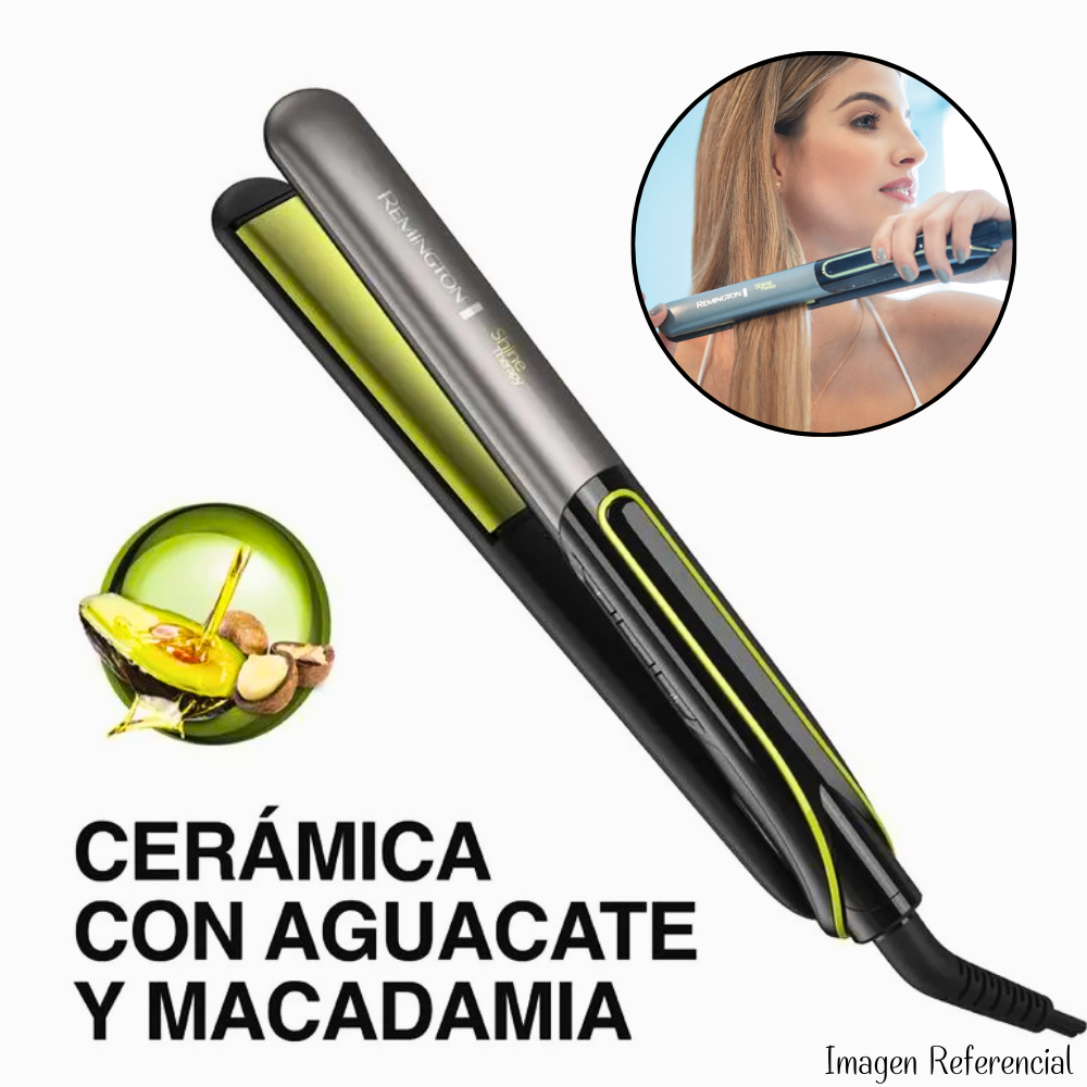 COMBO PLANCHA ALISADOR REMINGTON SHINE THERAPY S12A Y SECADORA REMINGTON SHINE THERAPY D13A - S12AD13ASP - 5