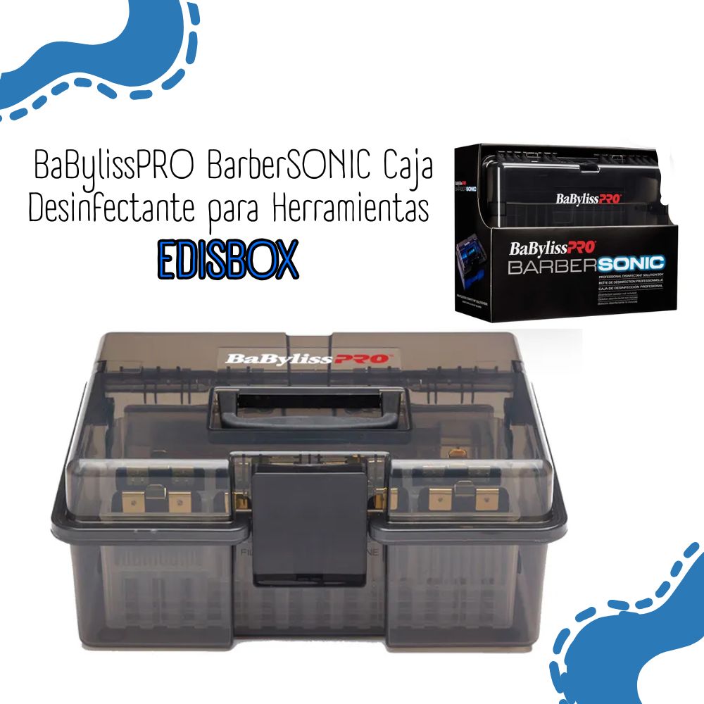 BABYLISSPRO BARBERSONIC PROFESSIONAL DISINFECTANT SOLUTION BOX - 1