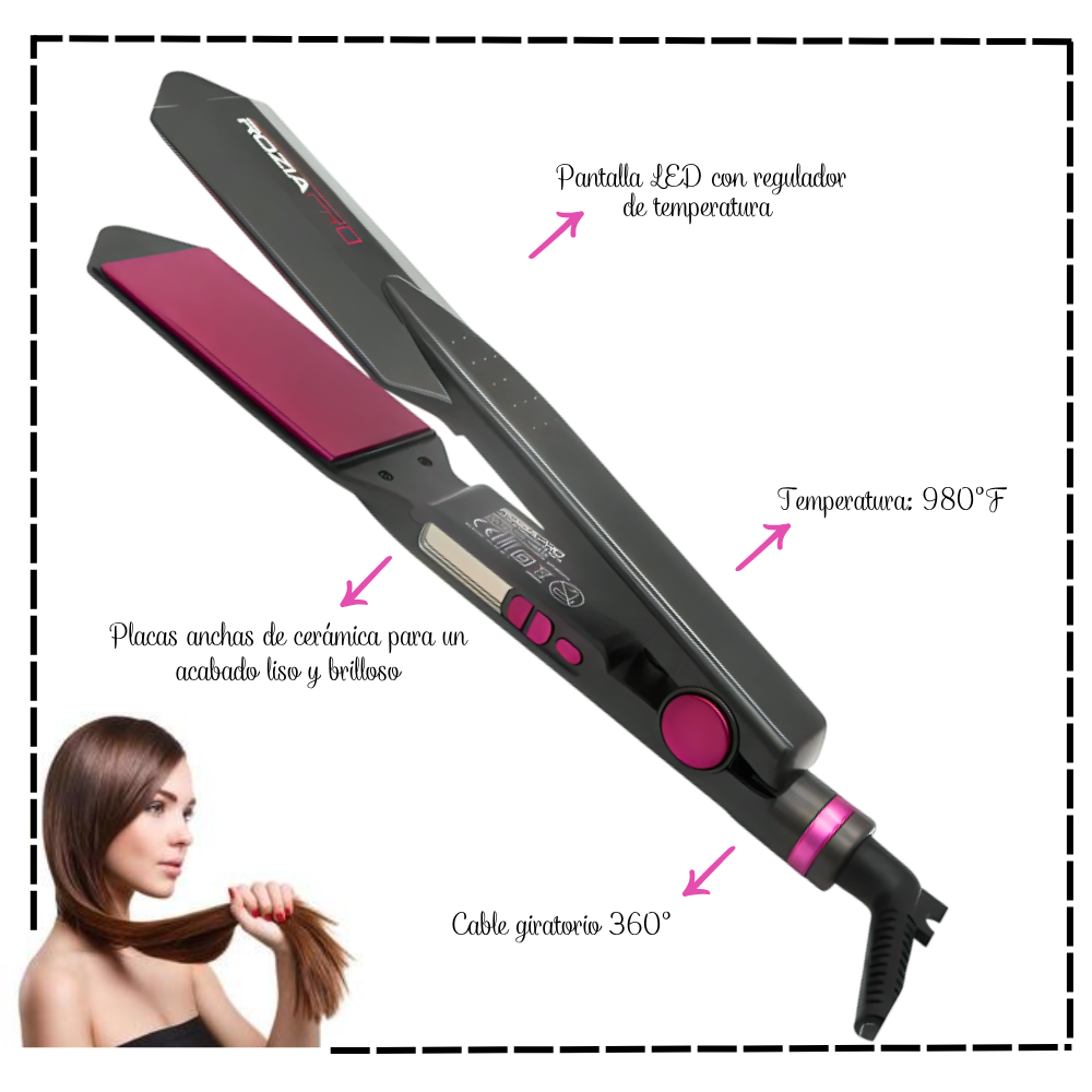 PLANCHA ALISADOR ROZIA PRO HR859 - 3
