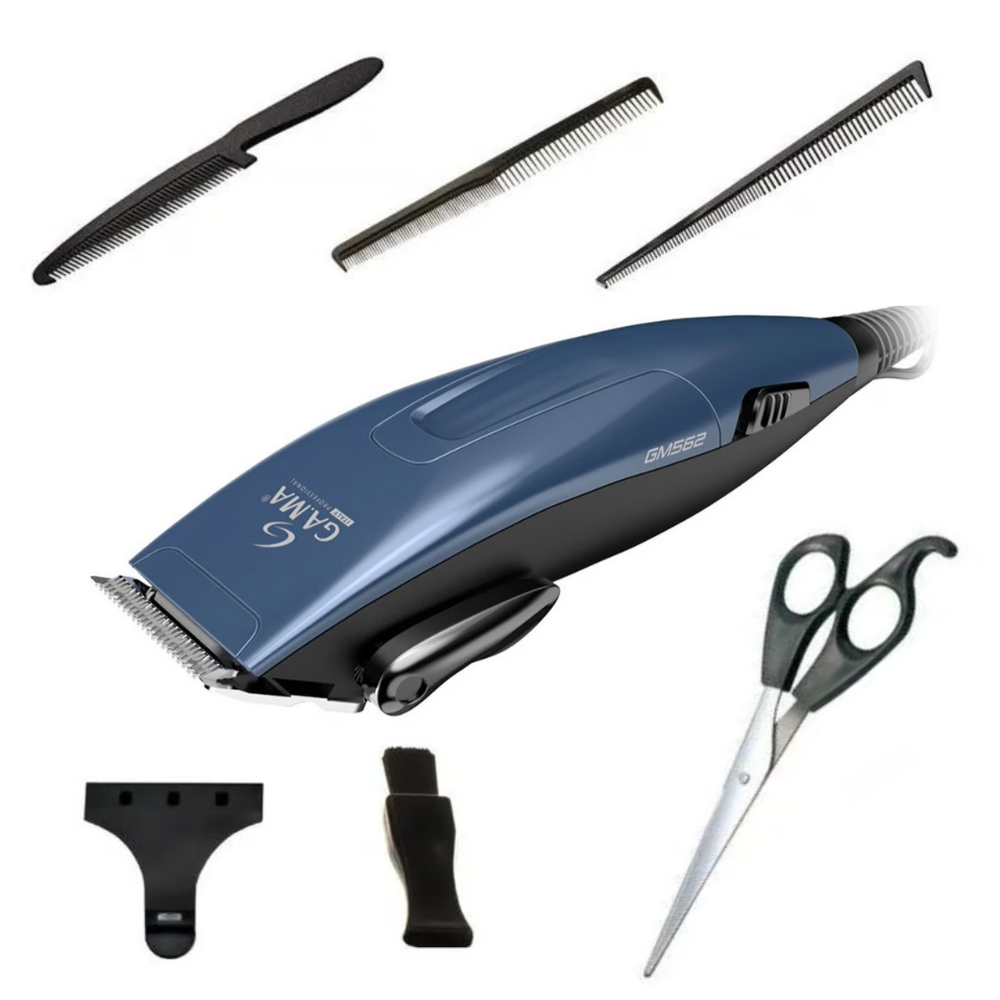 MAQUINA CORTADORA DE CABELLO GAMA CLIPPER MAGNETIC GM562 13 PIEZAS - 4
