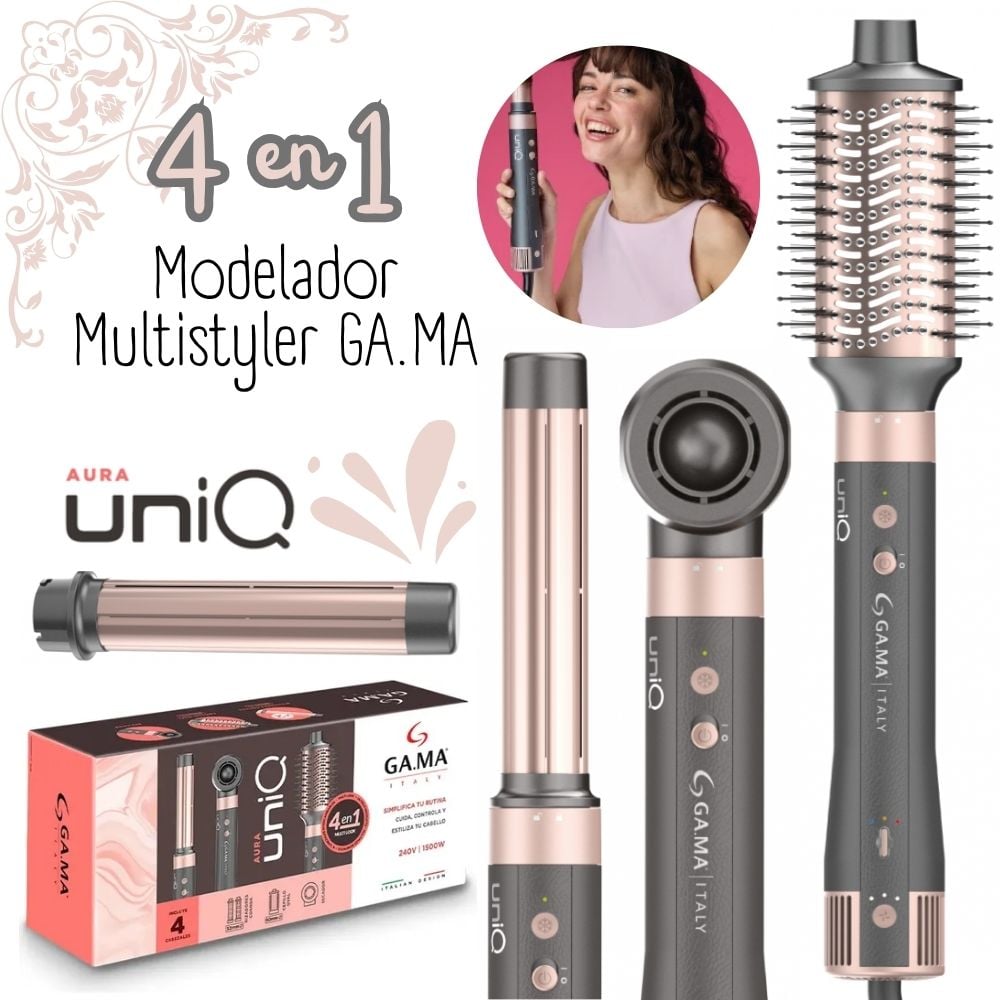 MODELADOR MULTISTYLER UNIQ AURA 4 EN 1 - 1