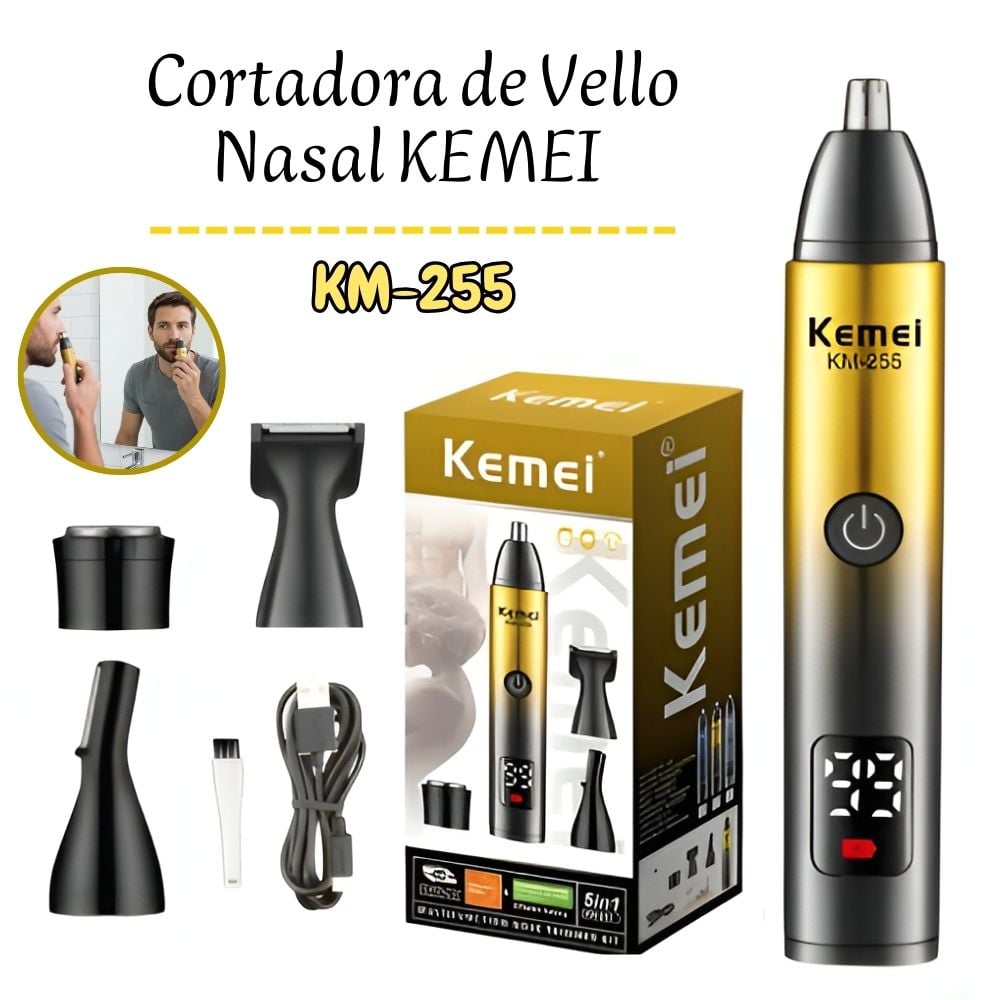 RECORTADORA KEMEI 3 EN 1 KM-255 - 1