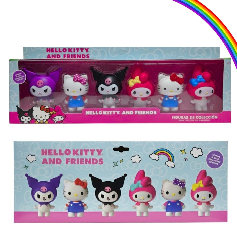FIGURA DE COLECCIÓN HELLO KITTY AND FRIENDS WT014 - 4