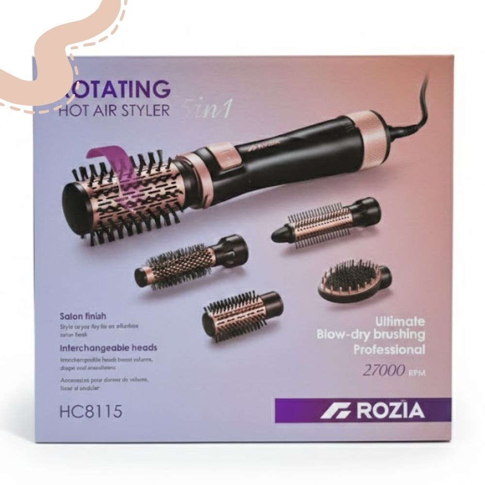 CEPILLO ROTATING HOT AIR STYLER ROZIA 5 EN 1 - HC8115 - 5