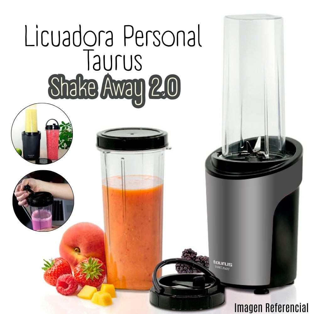 LICUADORA PERSONAL TAURUS SHAKE AWAY 600 ML - 1