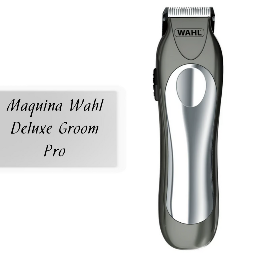 MAQUINA DE CORTAR CABELLO WAHL DELUXE GROOM 21 PIEZAS - 5