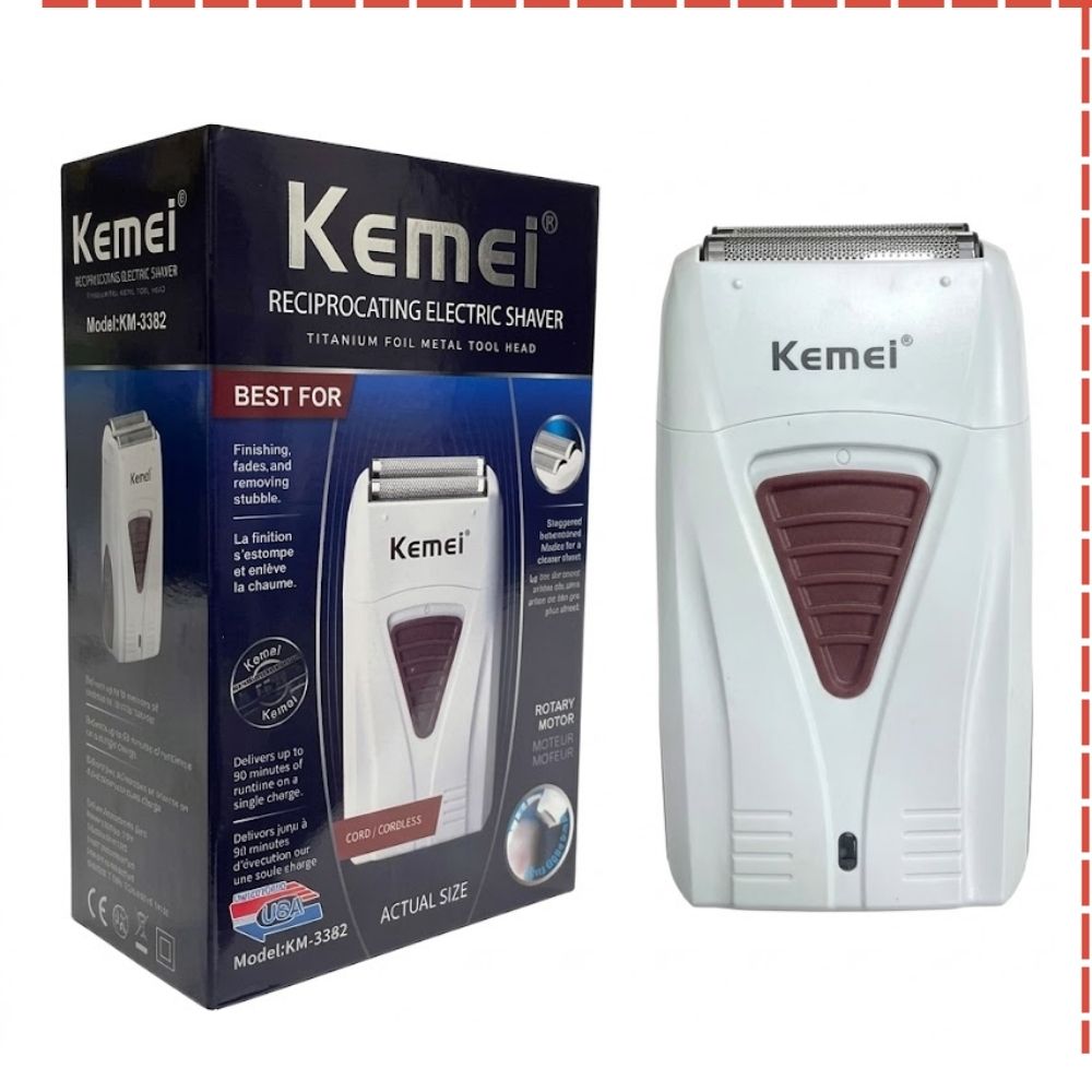 SHAVER KEMEI RECARGABLE KM-3382 - 5