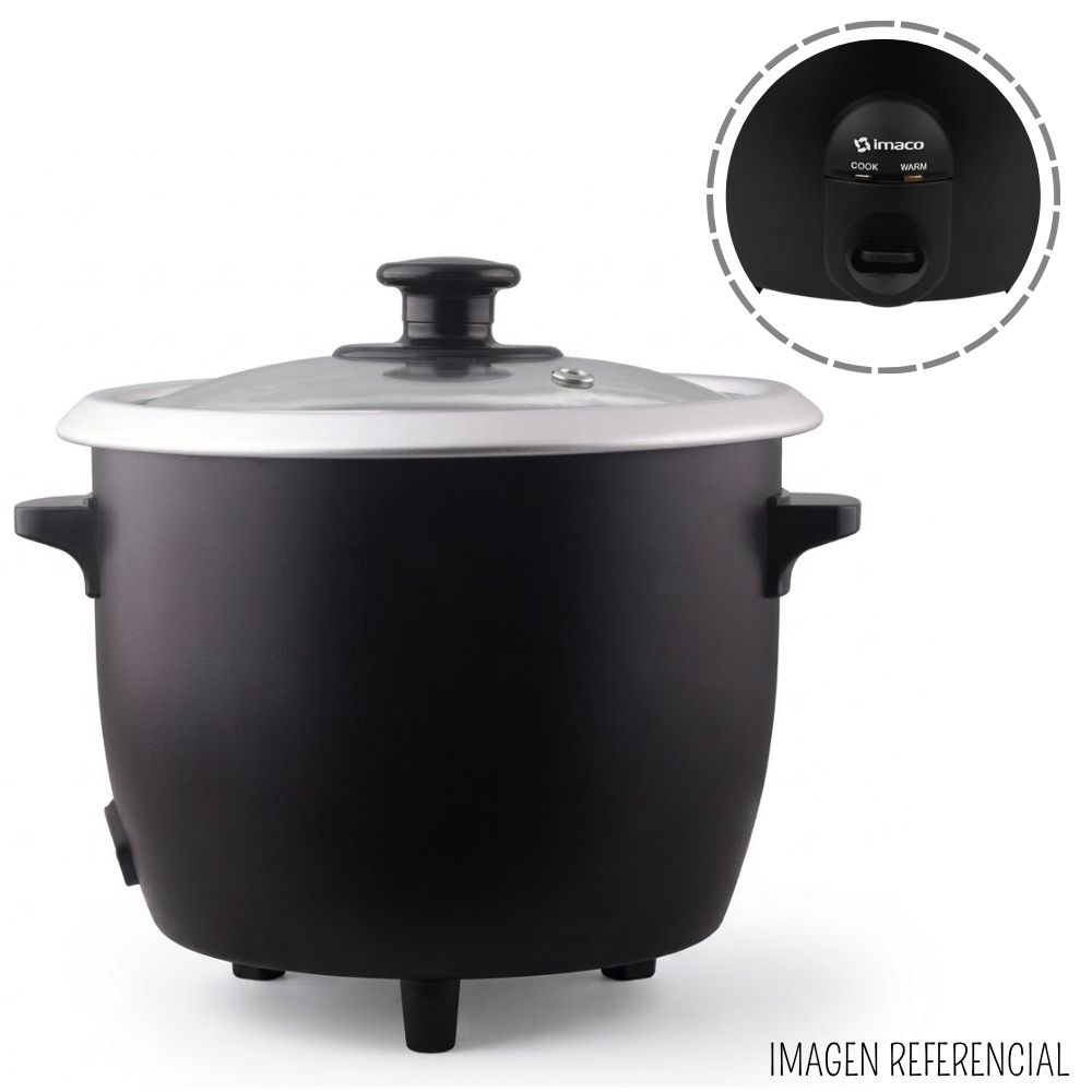 OLLA ARROCERA IMACO RC15N DE 1.5 LT. - NEGRO - 3
