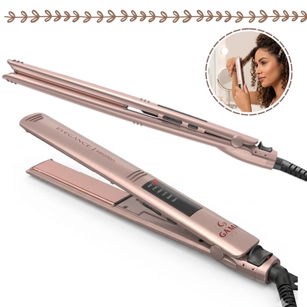 PLANCHA GAMA ELEGANCE KERATION LED - 4