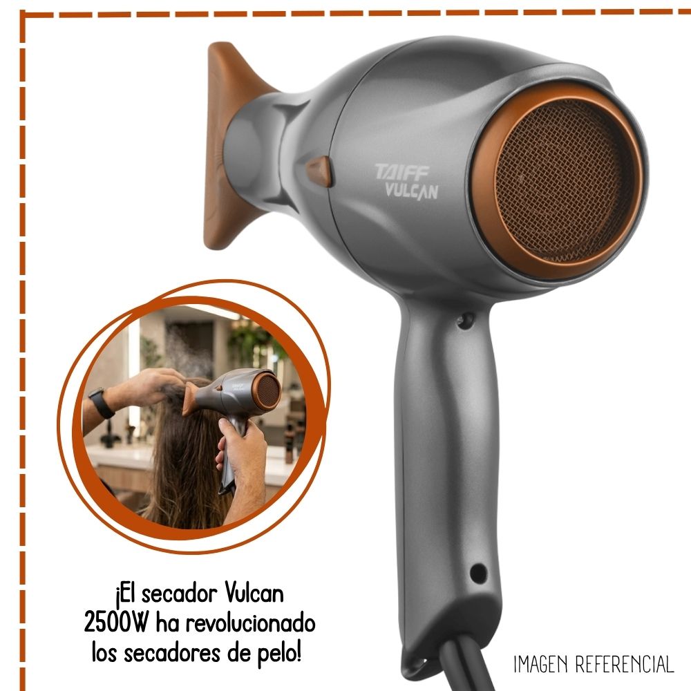 SECADORA DE CABELLO TAIFF VULCAN 2500W - 2