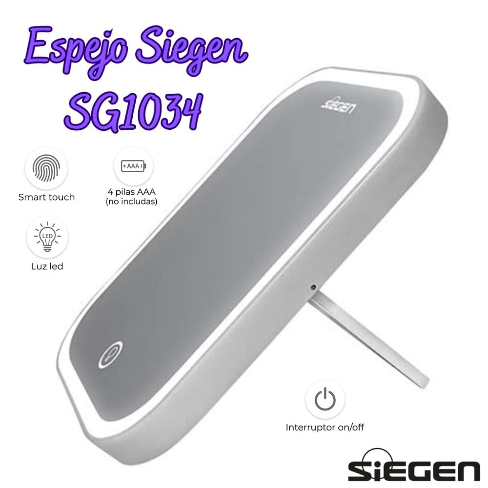 ESPEJO SIEGEN LED SG-1034 - 2