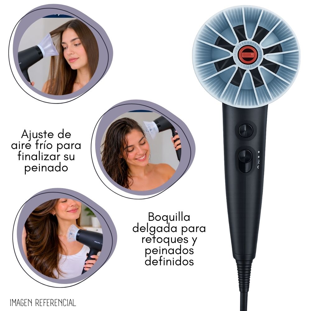 SECADORA DE CABELLO PHILIPS BHD360-20 - 3