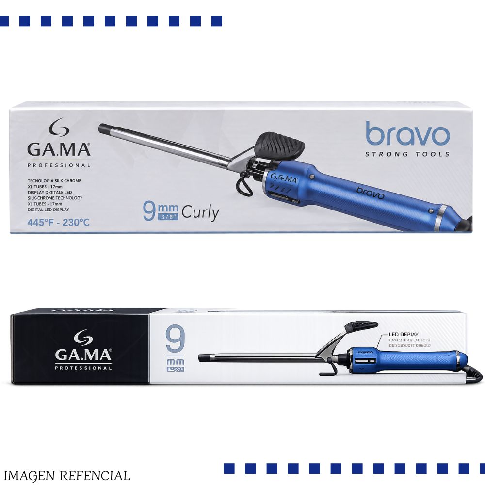 RIZADOR DE CABELLO GAMA CURLY BRAVO DE 9MM - BECCG0000000442 - 5