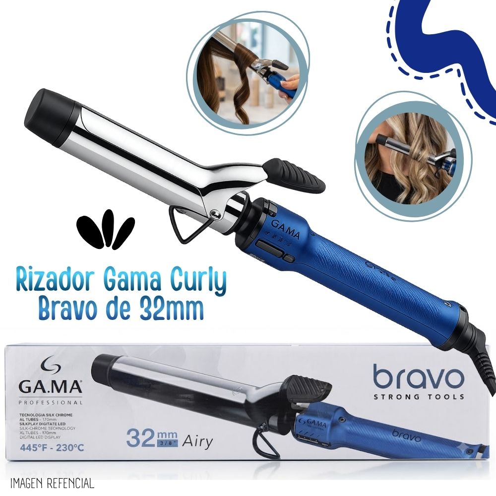 RIZADOR DE CABELLO GAMA CURLY BRAVO DE 32MM - BECCG0000000466 - 1