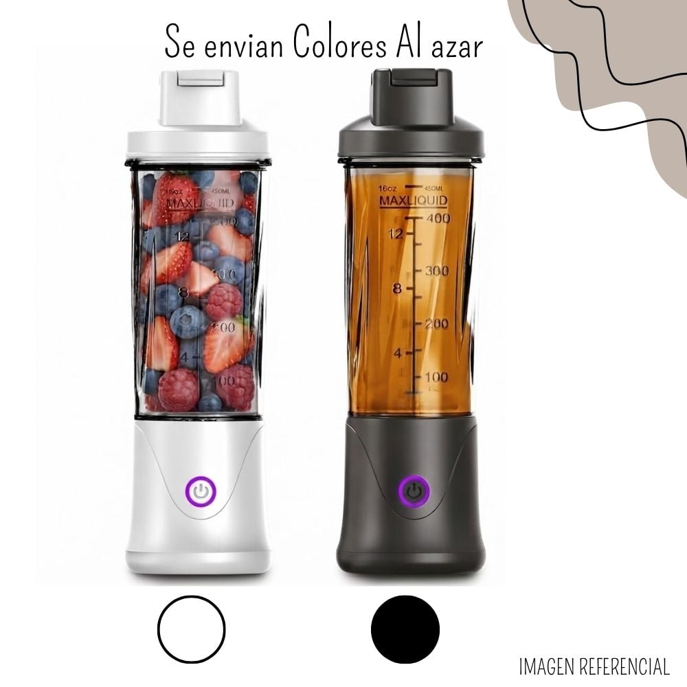 MINI LICUADORA PORTÁTIL RECARGABLE 450ML MY-7987 - 3