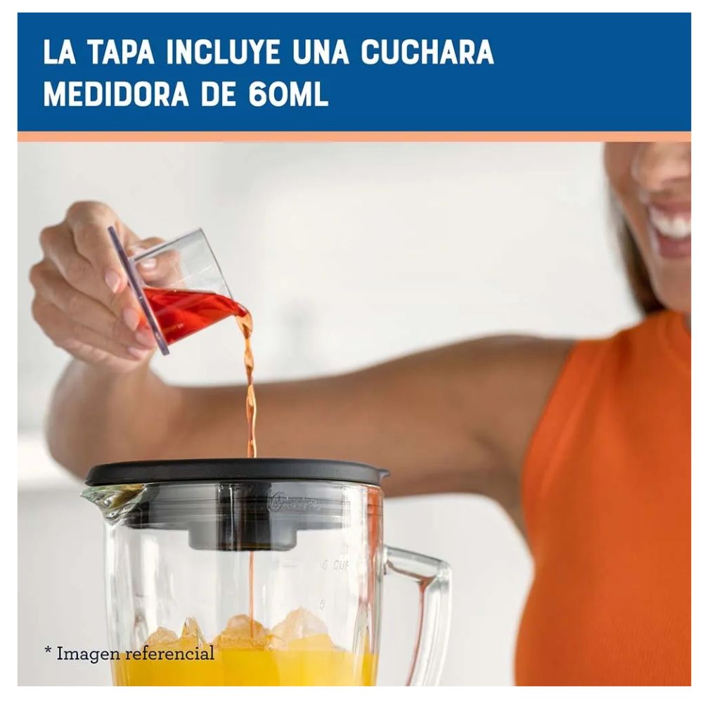 LICUADORA OSTER 6 VELOCIDADES + PULSO VASO DE 1.5 LTS - BLSTPEG NPB 053 - 5