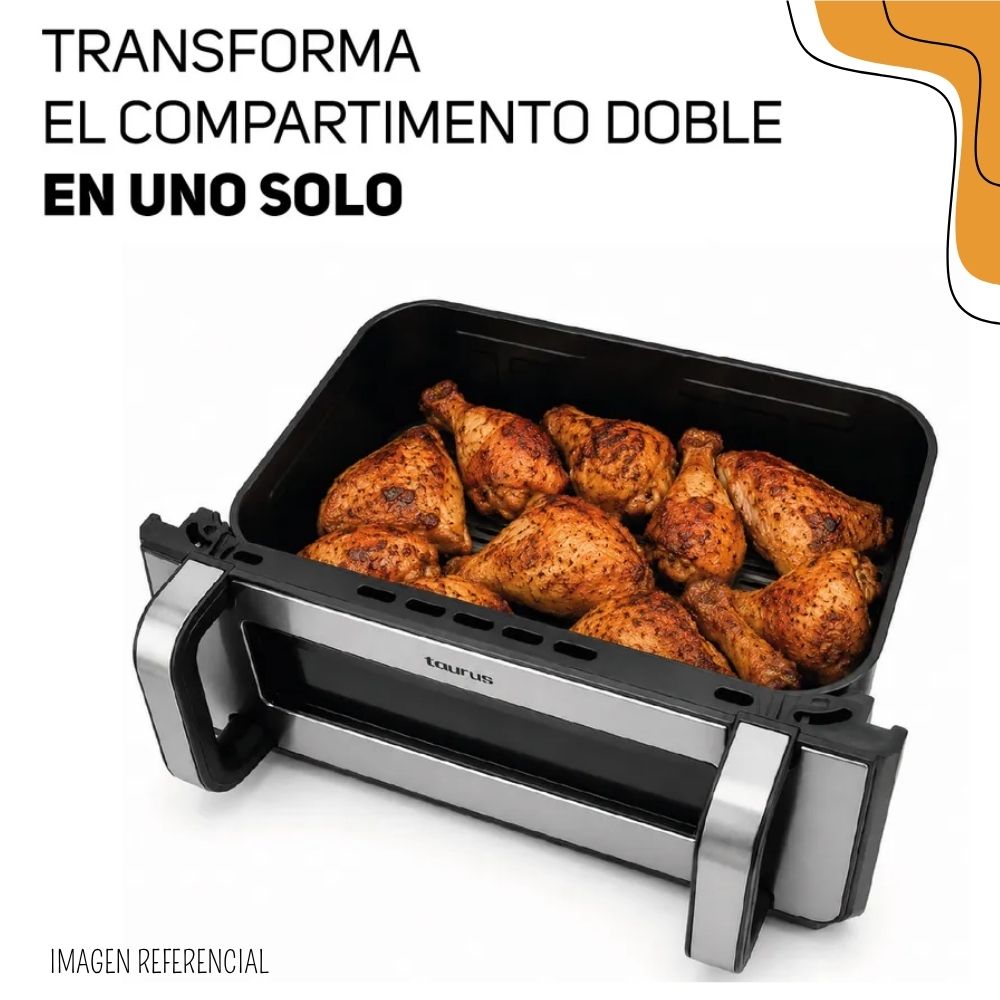FREIDORA DE AIRE TAURUS MOD. DOUBLE AIR FRYER - PE9720100A - 4