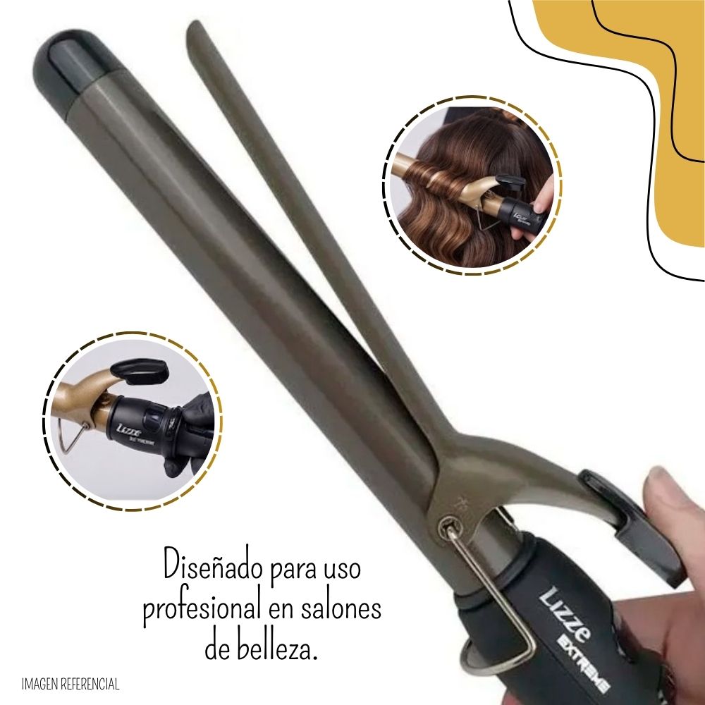 RIZADORA DE CABELLO PROFESIONAL LIZZE EXTREME 32 MM - 4