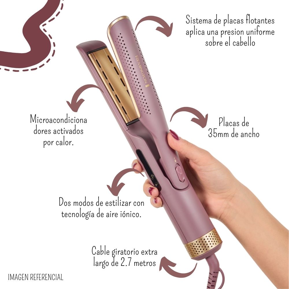 ESTILIZADOR DE AIRE 2 EN 1 REMINGTON AIRVIVE SECA Y ALISA - AS8930 - 2