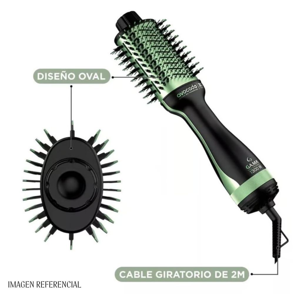 CEPILLO SECADOR MODELADOR GAMA AVOCADO 3D THERAPY - 5