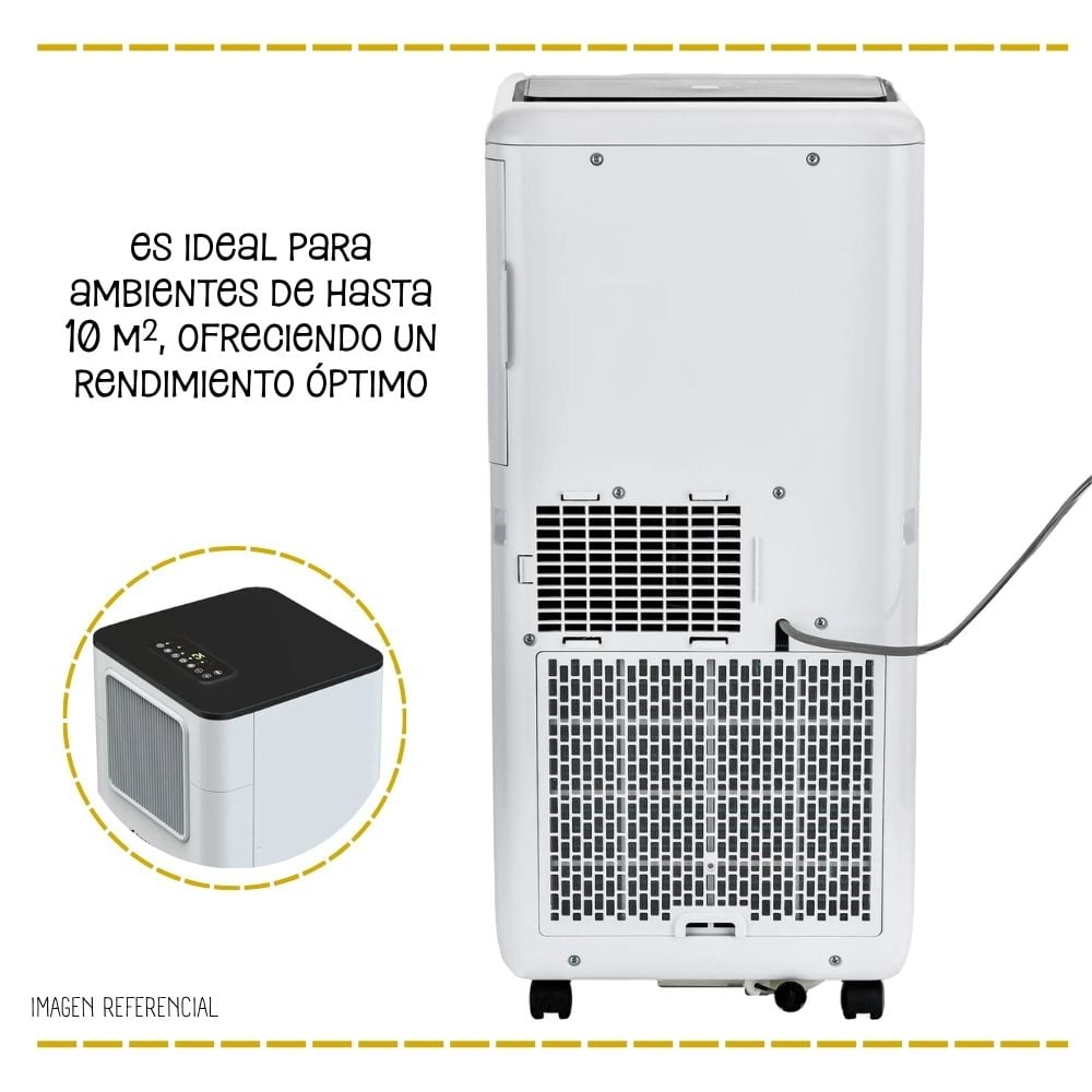 AIRE ACONDICIONADO PORTATIL IMACO 750W  AC7007 - 5