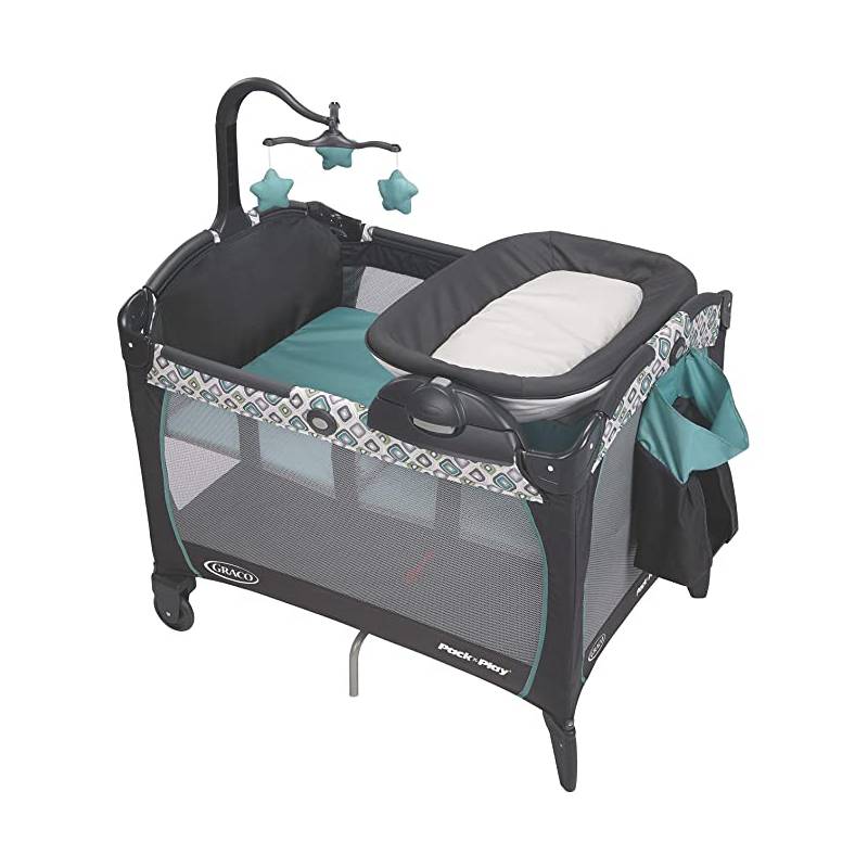 CUNA CORRAL GRACO AFFINIA GRIS PACK ‘N PLAY PLAYARD PORTABLE - 1