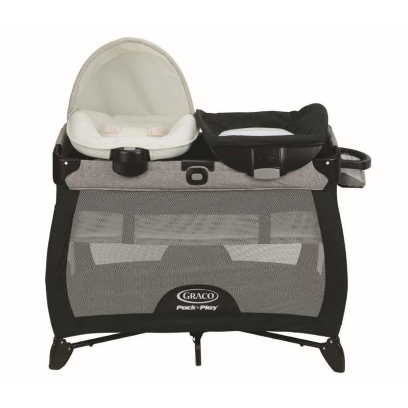 CUNA CORRAL GRACO ASHLAND METAL CREMA PACK AND PLAY QUICK CONNECT - 2