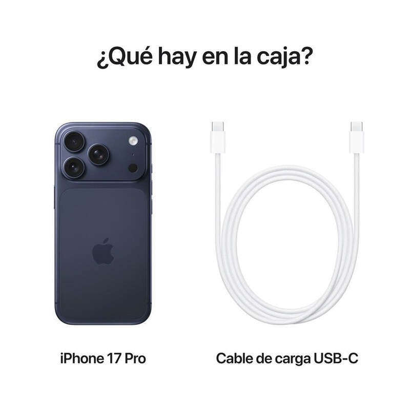 APPLE IPHONE 17 PRO 256GB (ESIM) - DEEP BLUE + REGALO - 9