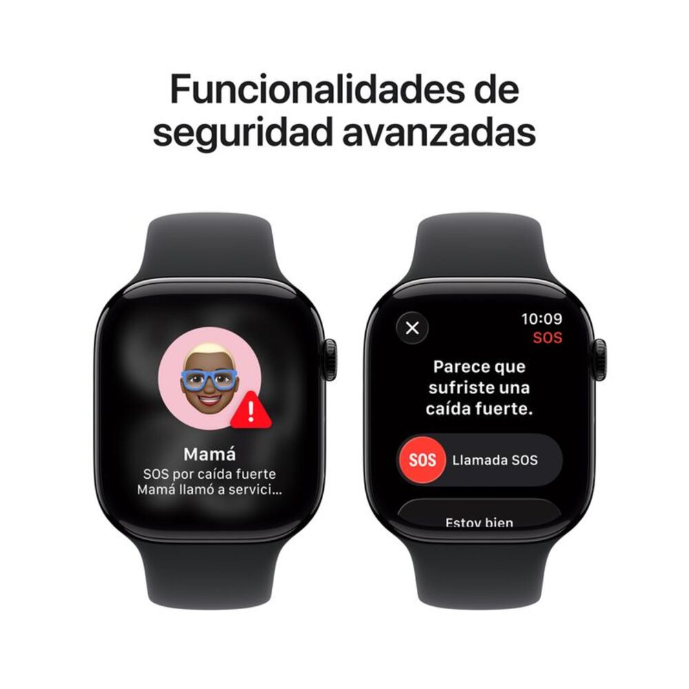 APPLE WATCH SERIES 11 46MM CORREA DEPORTIVA - JET BLACK - 5