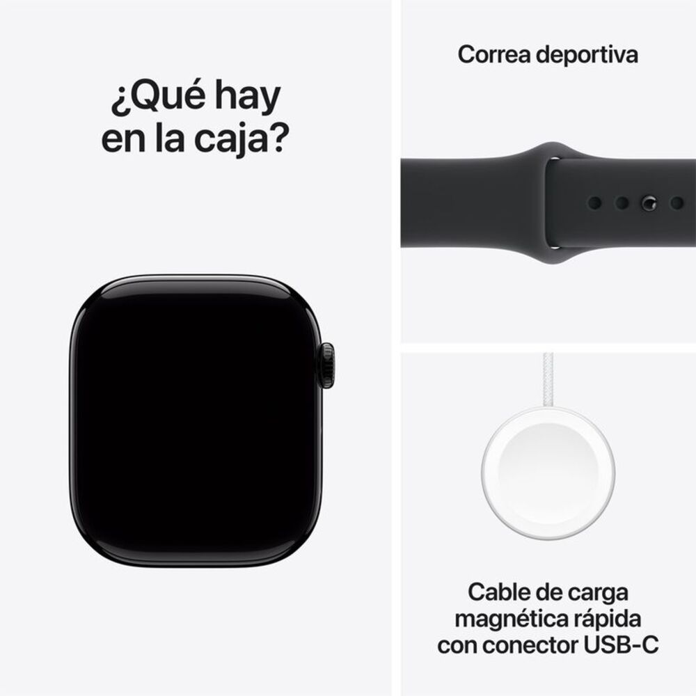 APPLE WATCH SERIES 11 46MM CORREA DEPORTIVA - JET BLACK - 7
