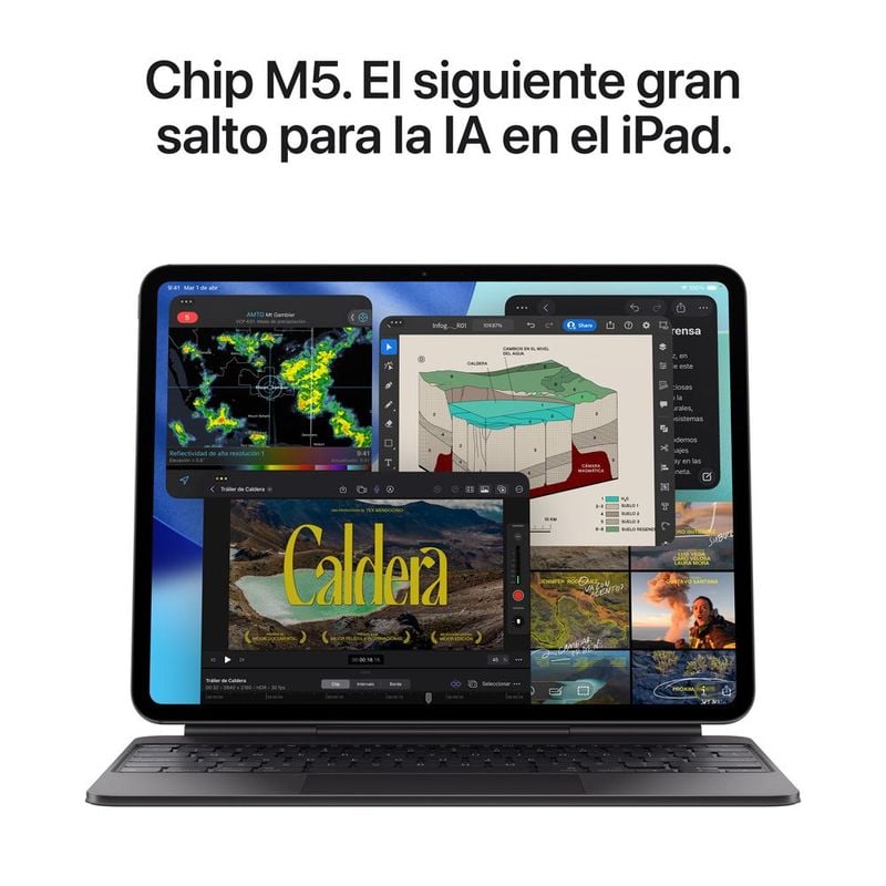 IPAD PRO 13″ CHIP M5 256GB WI-FI (2025) - SILVER - 3