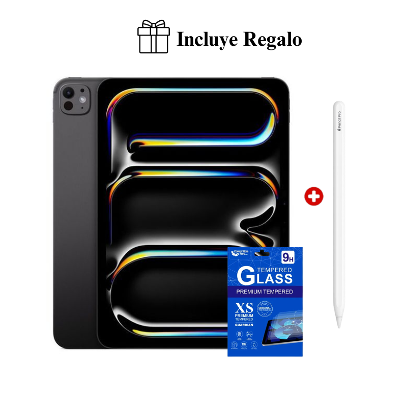 IPAD PRO 13″ CHIP M5 512GB WI-FI (2025) - SPACE BLACK + PENCIL PRO + REGALO - 1