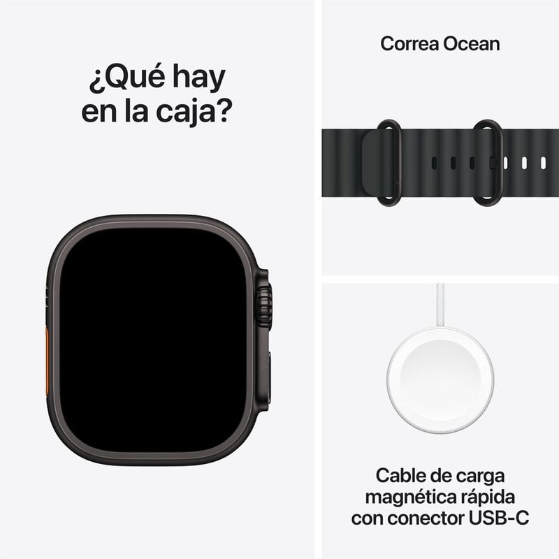 APPLE WATCH ULTRA 3 GPS + CELULAR 49MM - BLACK TITANIUM - 7