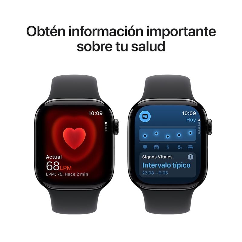 APPLE WATCH SERIES 11 GPS WITH 46MM SPORT BAND - JET BLACK - 4