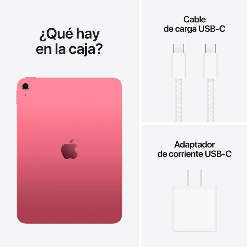 IPAD APPLE 11 CHIP A16 128GB WI-FI - PINK - 6