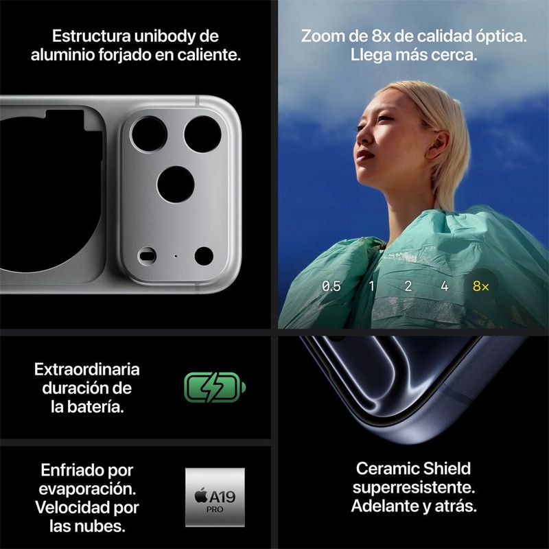 IPHONE 17 PRO MAX 256GB - ESIM + COMBO DE REGALO - 6