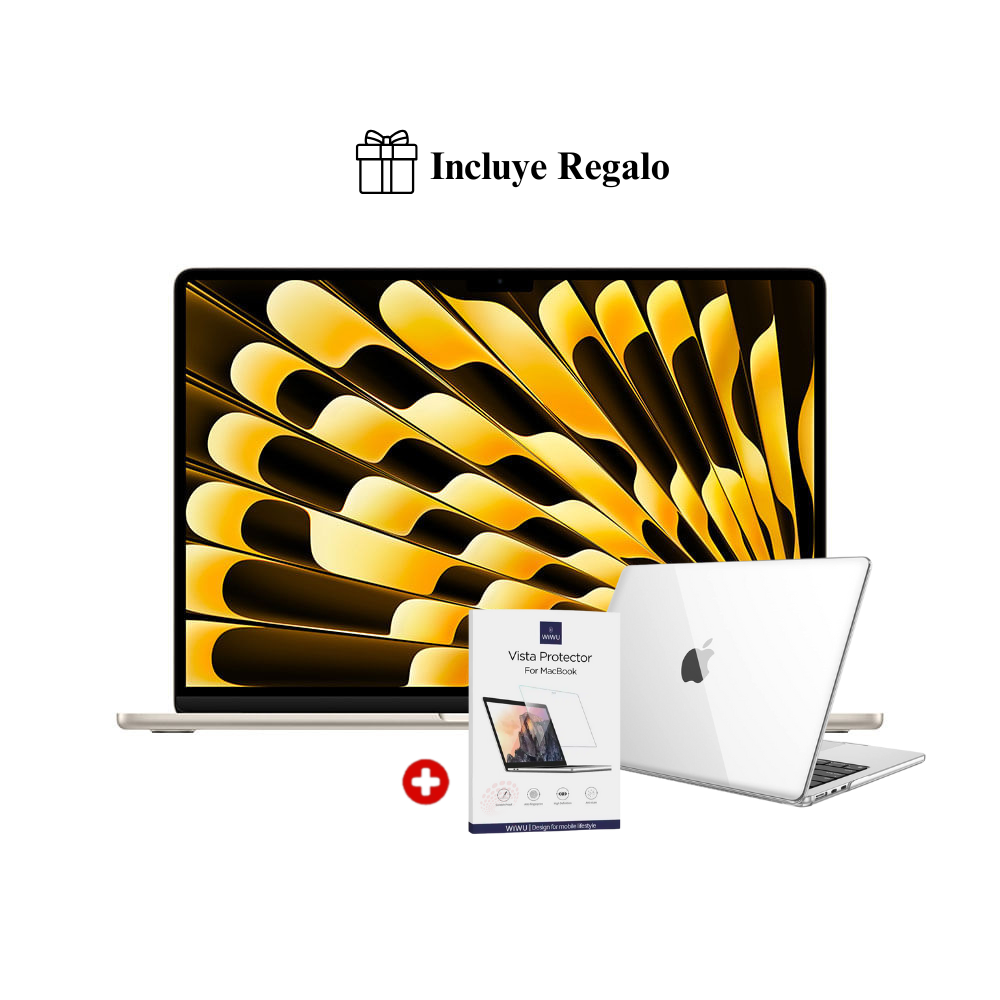 NUEVA MACBOOK AIR M5 13” 16GB RAM + 512GB (TECLADO INGLES) + REGALO - 1