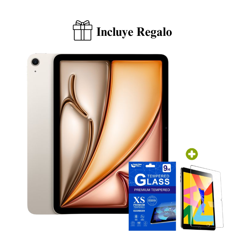 NUEVO APPLE IPAD AIR 11″ CHIP M4 WIFI 128GB - STARLIGHT ( 2026 ) + REGALO - 1